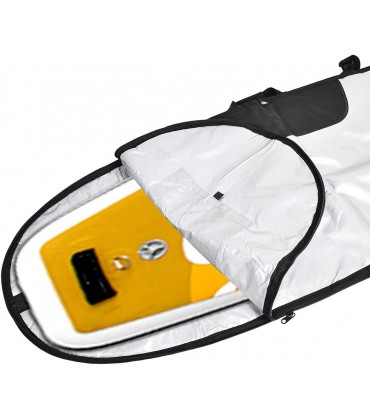 Nannigr Surfbretttasche strapazierfähige Surfbretttasche Surfbrettabdeckung mit Reißverschluss leicht langlebig für Surfer zum Surfen Surfbrett - BONUME3J