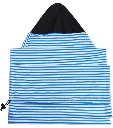 YYCFB Surfboard Socken Abdeckung 6Ft Blaue Und Weiße Streifen Surf Board Schutz Tasche Aufbewahrungs Koffer - BOVBK7JQ