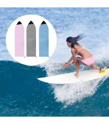 Zhongdawei Surfbretttasche Surfbrettsockenabdeckung tragbar leicht Boardtasche Stretch Sonnenschutz staubdicht Surfbrett-Schutzabdeckung Surf-Zubehör - BMEQW29K