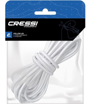 Cressi Unisex-Adult Bungee Cargo Rope White Kompatibel ISUPs Weiß 3 m - BZPTRAN9