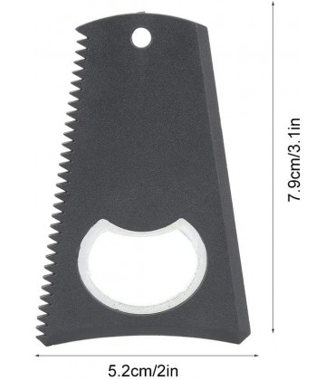 DEWIN Reinigungswerkzeug für Brettwachs Qualitäts-tragbares Surfbrett-Brettwachs-Kammentferner-Reinigungswerkzeugzubehör - BMTOV85A
