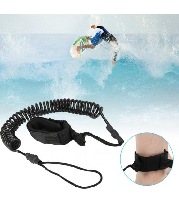 Aoutecen Paddelbrett-Seil Surf-Fuß-Seil TPU-Material angenehm dick für Wassersport - BWSYCNNM