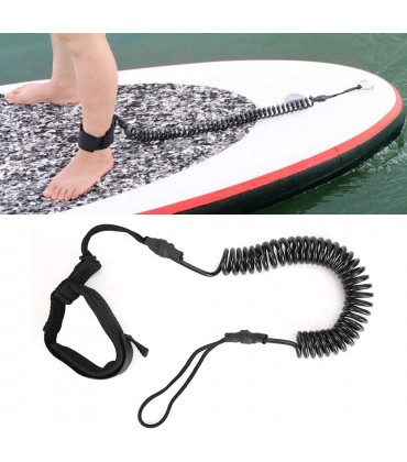 Aoutecen Paddelbrett-Seil Surf-Fuß-Seil TPU-Material angenehm dick für Wassersport - BWSYCNNM