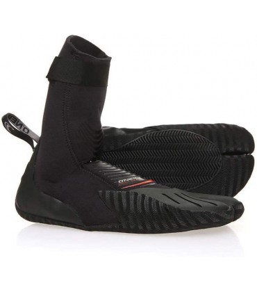 O';Neill Heat 3mm Split Toe Neoprenanzug Stiefel Stiefel Schwarz Unisex Anti-Flush Schienbeinriemen. 3mm. Nur mit kaltem Wasser abspülen - BWTPMWAA