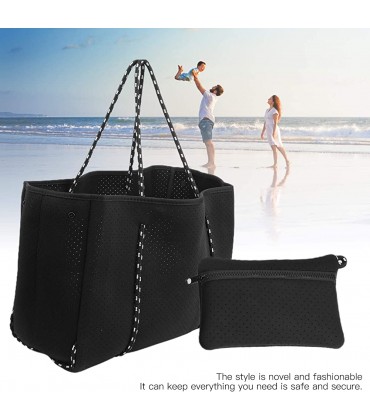 VBESTLIFE Strandtasche Outdoor Große Kapazität Lässige Handschlaufe Eingebaute Hängende Kleine Tasche Geeignet Für Eine Vielzahl von Szenarien - BIZVDHW1