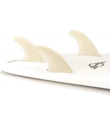 DORSAL Surfboard Fins Nylon Thruster Set Glass Filled FCS Base Compatible - BEDYF5JA