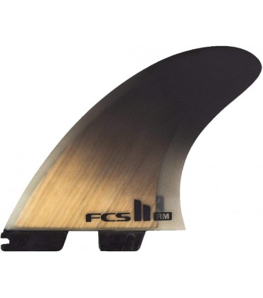 FCS Surf Finne II RM PC Twin+1 XLarge Retail Fin Set - BKEHVQ44