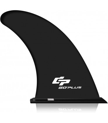 Goplus 9 Zoll Surf & SUP Single Fin Abnehmbare Mittelflosse für Longboard Surfboard und Paddleboard Quick Fin - BSFLZWMB