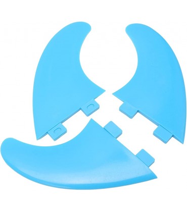 Socobeta Surf-Finnen-Set Surfbrett-Flossen flexibel stabil breite Anwendung blau für Ozean - BQLVT532