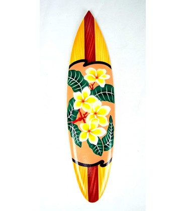 Asia Design Miniatur Surfboard Dekosurfboard Surfbrett Holz Wellenreiten inkl. Holzständer Dekoration Nr 11 20cm - BPMBO67M