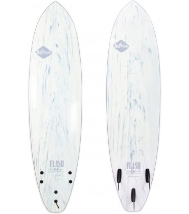 SOFTECH SOFTBOARDS ERIC GEISELMAN Flash Surfboard 2021 White Marble 6 - BCNNB9VD