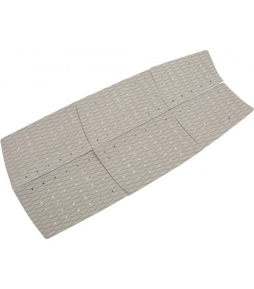 Cuque Deckpad graues selbstklebendes Traktionspad für Skimboard - BKHUEAW2