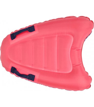 Caiqinlen Aufblasbares Schwimmbrett Tragbares aufblasbares Bodyboard Tragbares Strand-Bodyboard damit Ihr Kind Spaß im Wasser für die Familie haben kannpink - BTIMZEB4