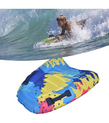 Eulbevoli Schwimmendes Surfbrett für Schwimmbäder Schwimmlernwerkzeug Sommer-Surf-Bodyboard zum Schwimmen zum Spielen - BNYQDQJ3