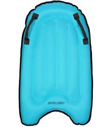 SDHENAILIAN Aufblasbares Bodyboard tragbares Bodyboard mit Griffen aufblasbares Schwimmbecken Surfbrett aufblasbares Kinder- und Erwachsenen-Körperbett Wasserschwimmbrett Wasser-Ski-Board - BNZGGA9H