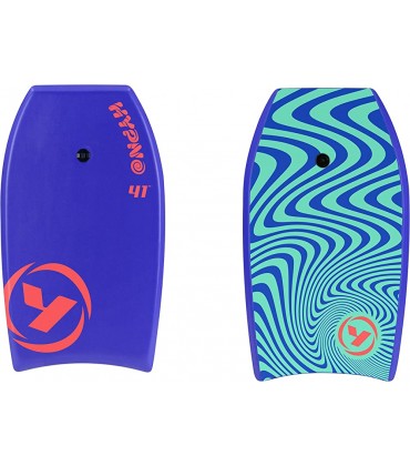 Yello Hypno Slick Bodyboard 83,8 cm und 104,1 cm Blau Pink - BBSRZM52