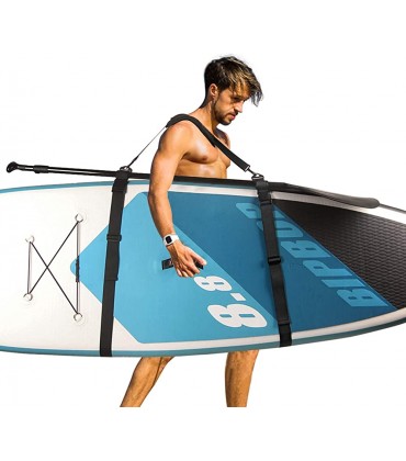 WSDF Kajak Tragegurt Verstellbarer Hochleistungs- Nylon Surfboard Strap Korrosionsbeständi Passend für Verschiedene Größen - BDIGDNN8