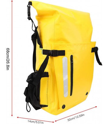 VGEBY Tauchrucksack 30L beschichtet Banner wasserdicht Schnorchelausrüstung Tasche zum Schwimmen River Tracing Driften - BAHES427