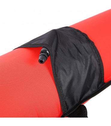 01 Inflation Torpedo Boje auffälliger langlebiger professioneller Schwimmball mit 20 Meter orangefarbenem PE-Seil für Männer zum Tauchen Zubehör zum Tauchen für Frauen - BZBGG3EM