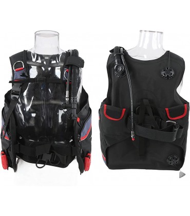 YYQTGG Tauchjacket K-Ventil für die Linke Schulter Starke BCD-Weste mit Mehreren Befestigungen für Wassersport - BNRBHDJD